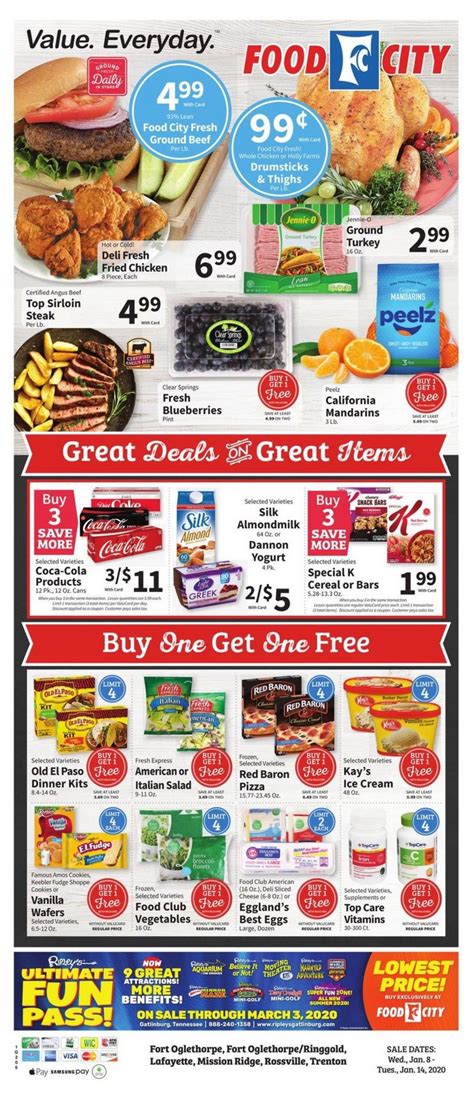 The current Leamington Foods weekly ad is unavailable online, as of August 2015; however, it may be available in-store, on display with coupons or other information about store sal...